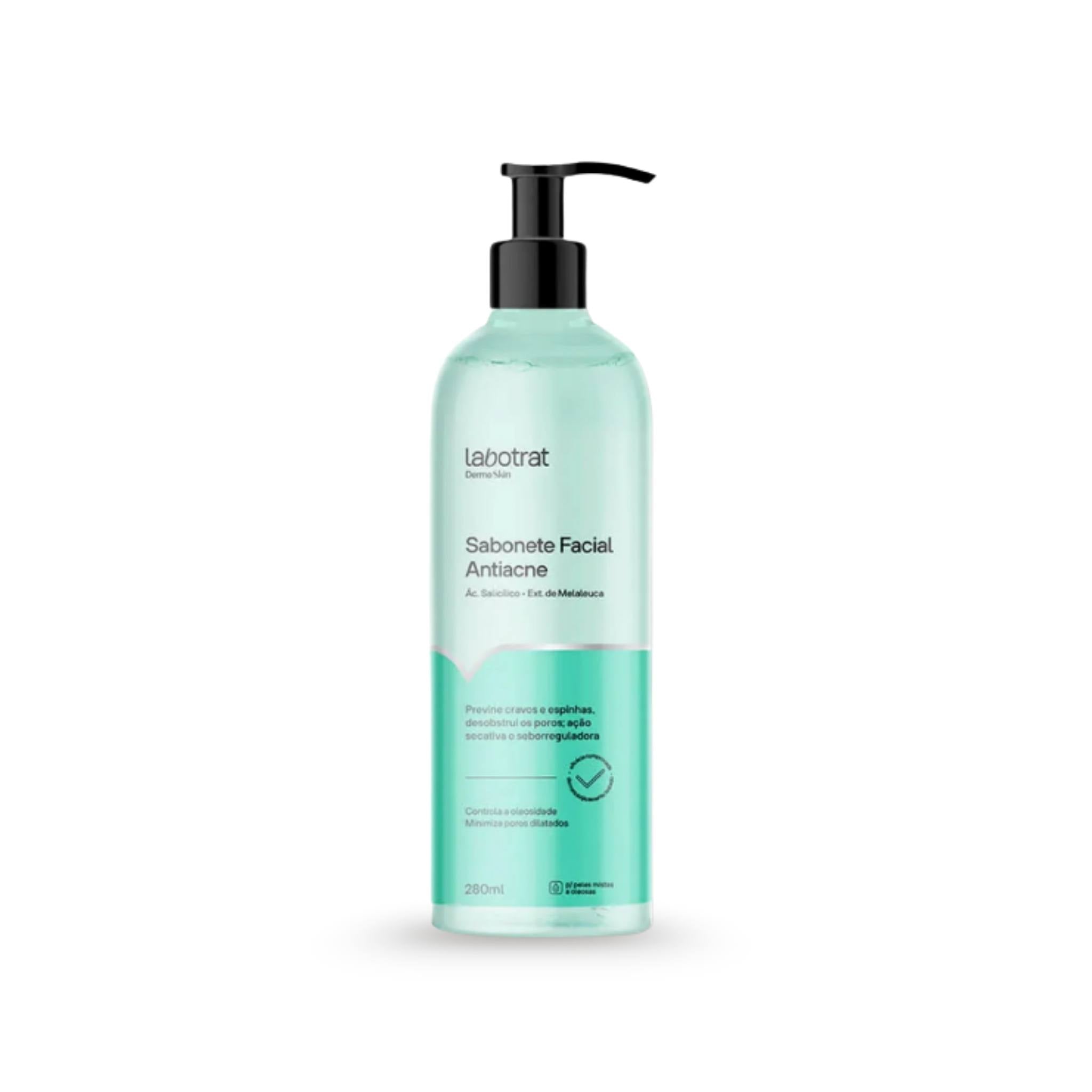 Sabonete Facial Antiacne Dermo Skin 280mL - Labotrat