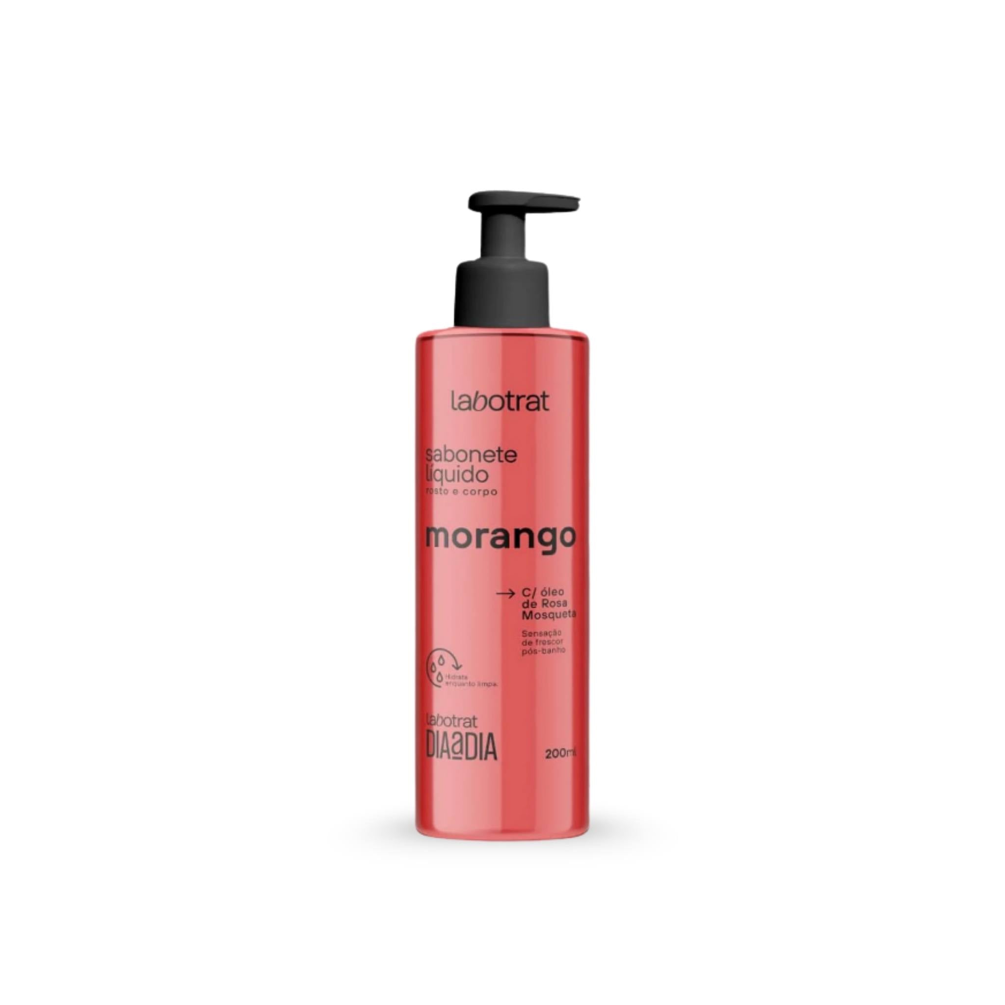 Sabonete Líquido Morango Dia a Dia 190mL- Labotrat