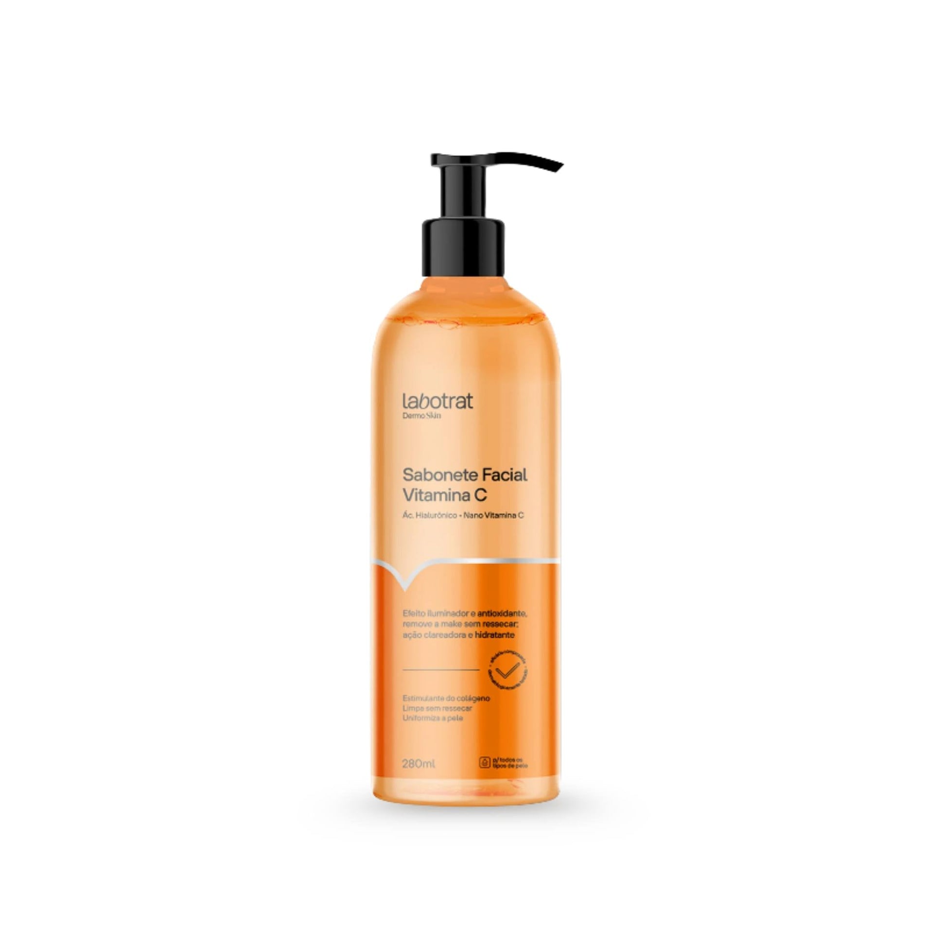 Sabonete Facial com Vitamina C Dermo Skin 280mL - Labotrat