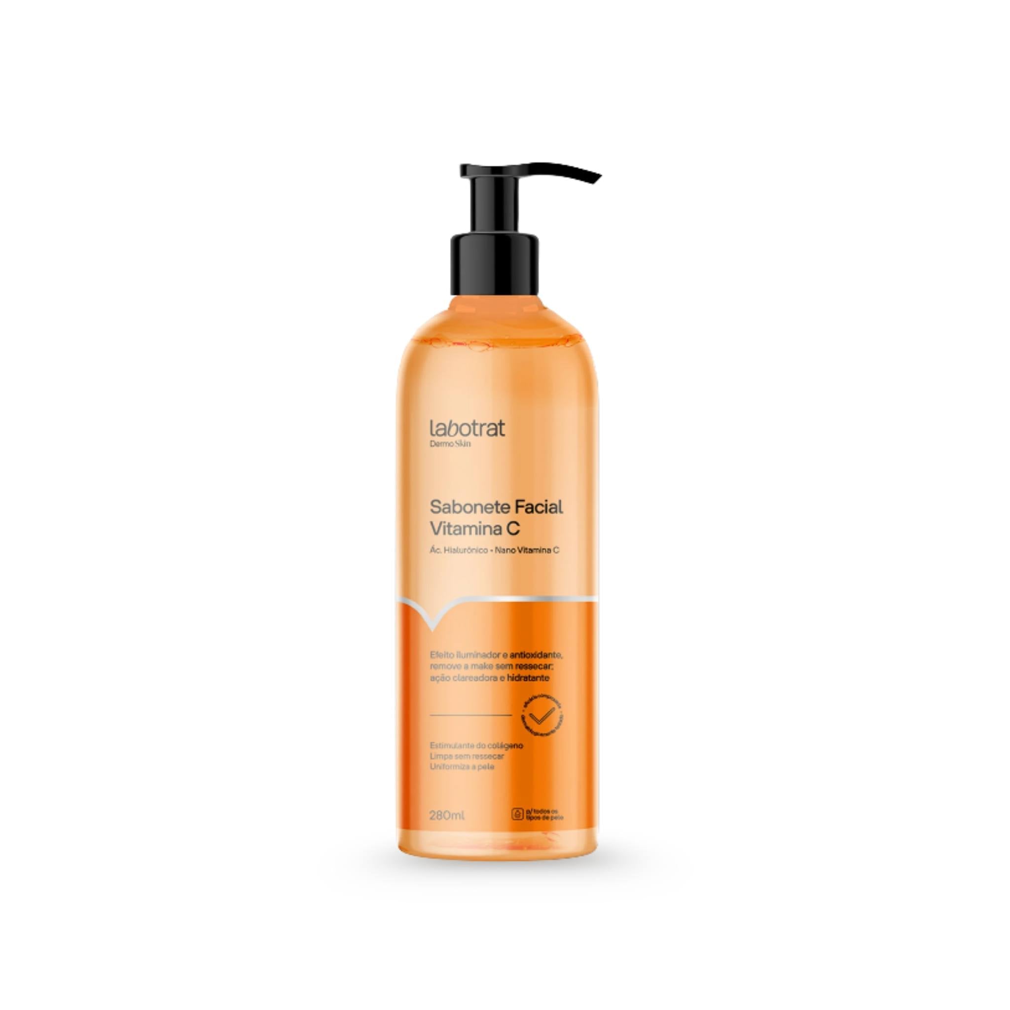 Sabonete Facial com Vitamina C Dermo Skin 280mL - Labotrat