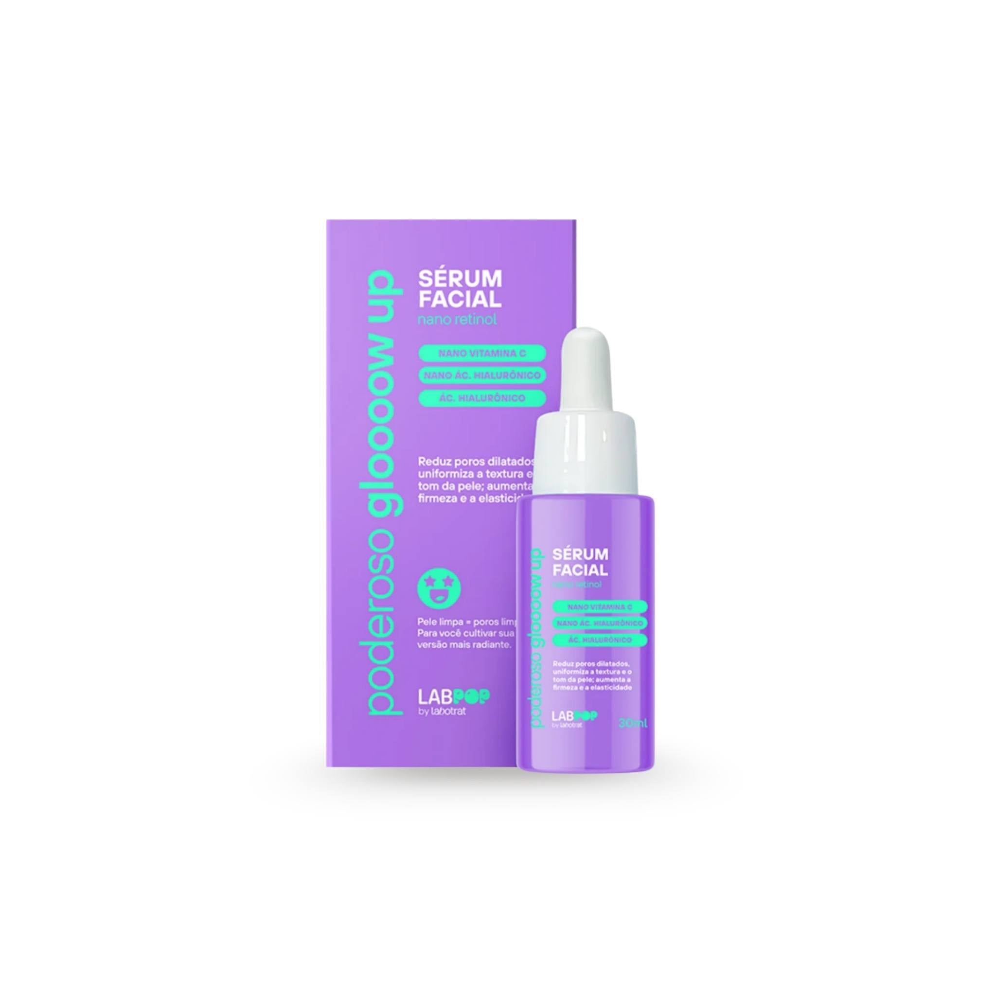Sérum Facial Poderoso Glow Up LabPop 30mL - Labotrat