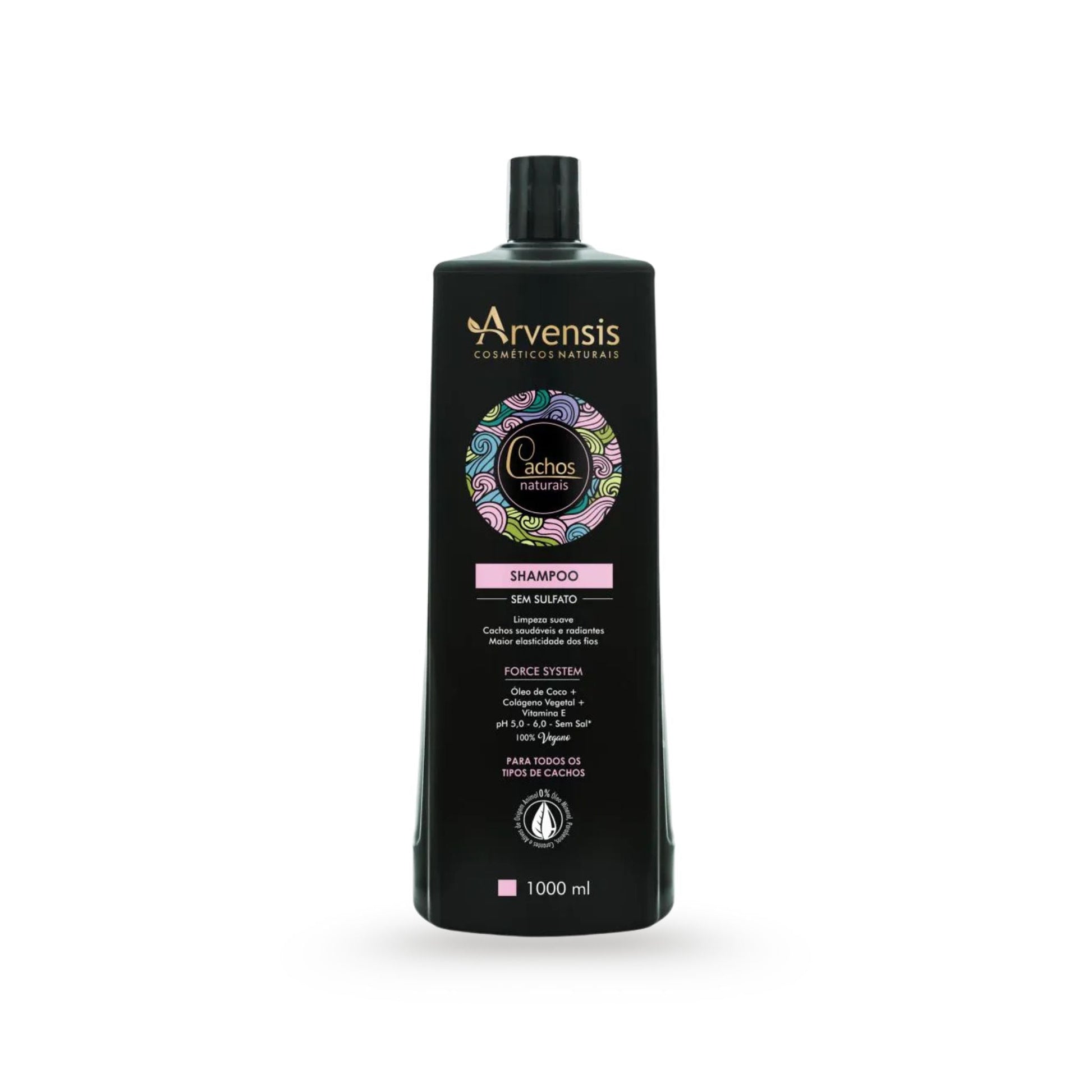 Shampoo Cachos Naturais 1L - Arvensis