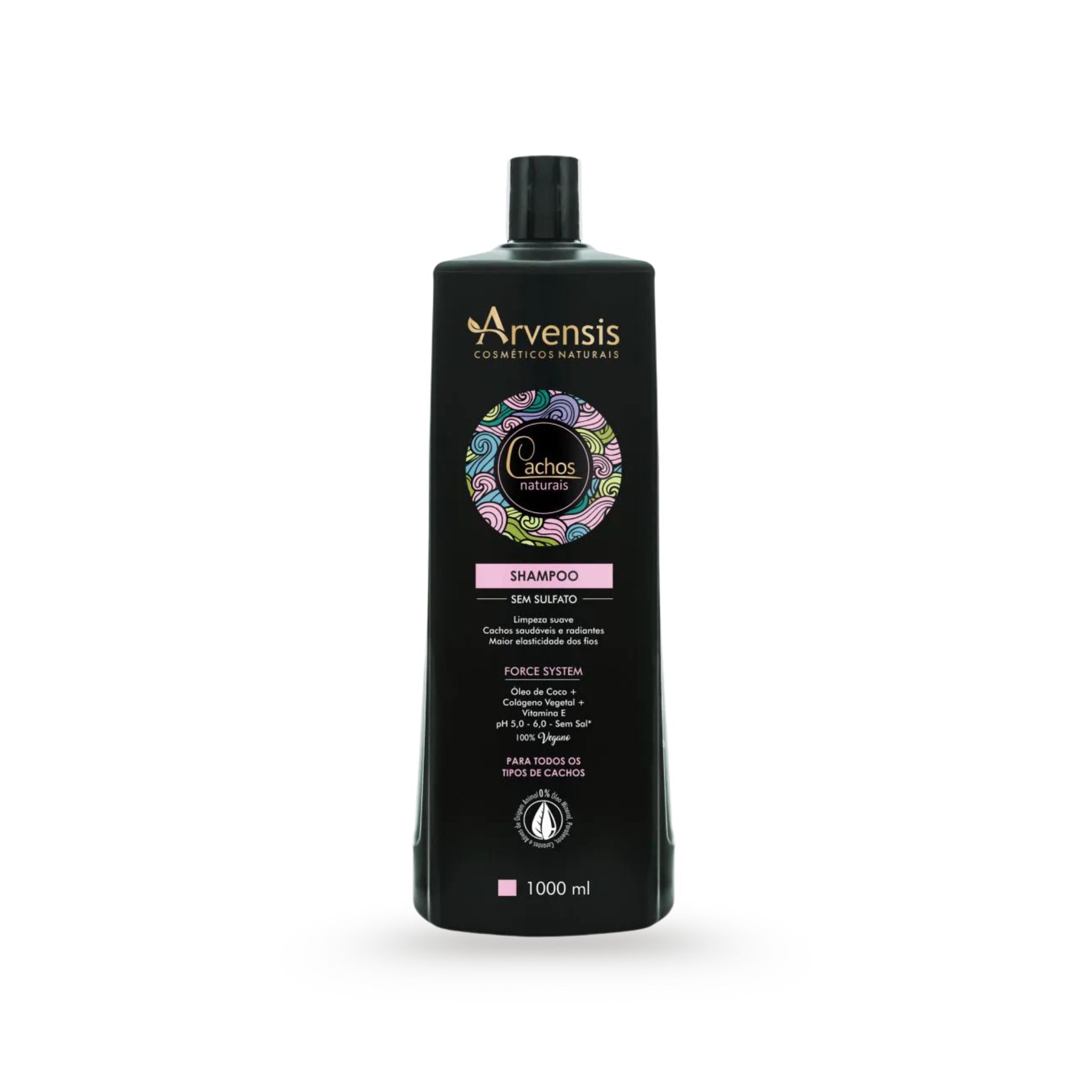 Shampoo Cachos Naturais 1L - Arvensis