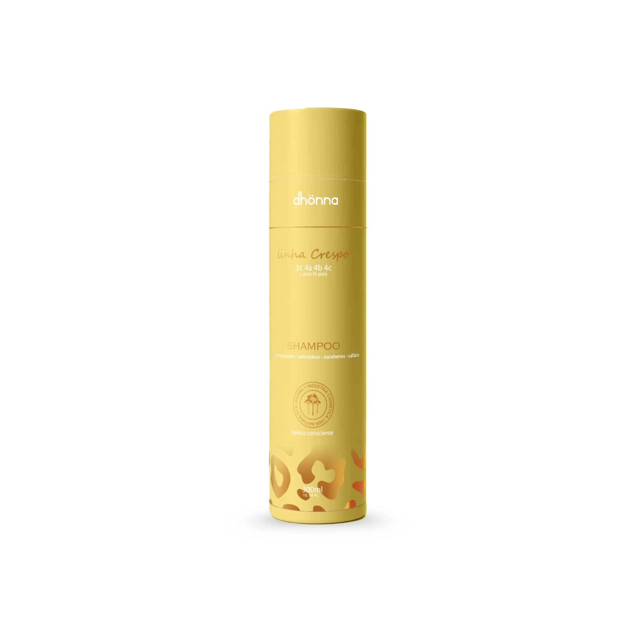 Shampoo Crespos L-Poo Uso Diário 300ml - Dhonna