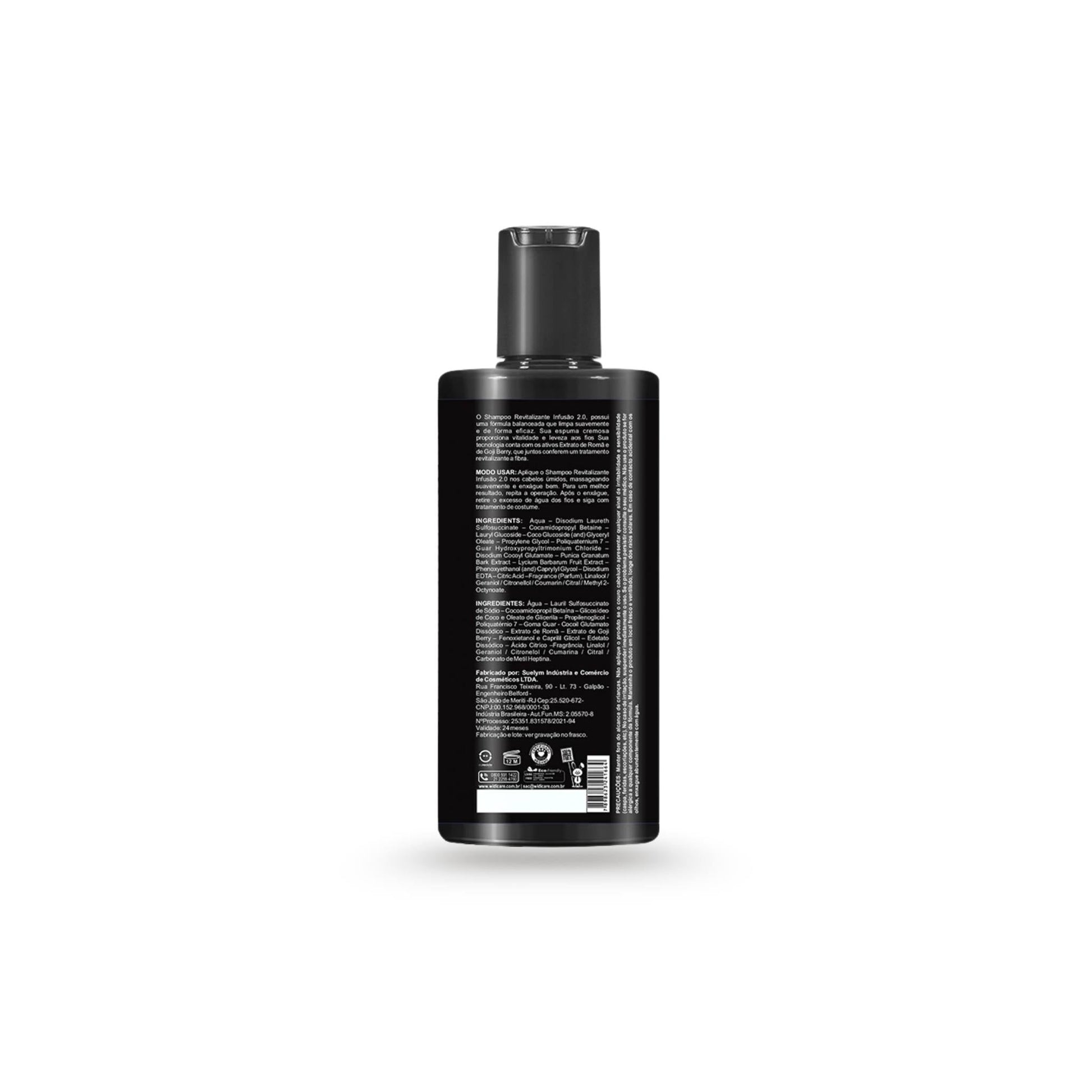 Infusão 2.0 Shampoo Revitalizante 300mL - Widi Care