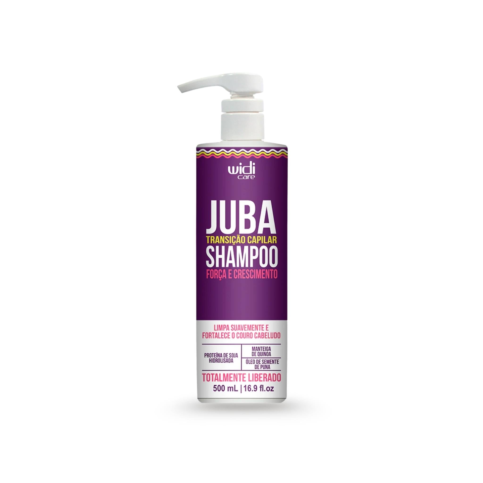 Juba Transição Capilar Shampoo 500mL - Widi Care