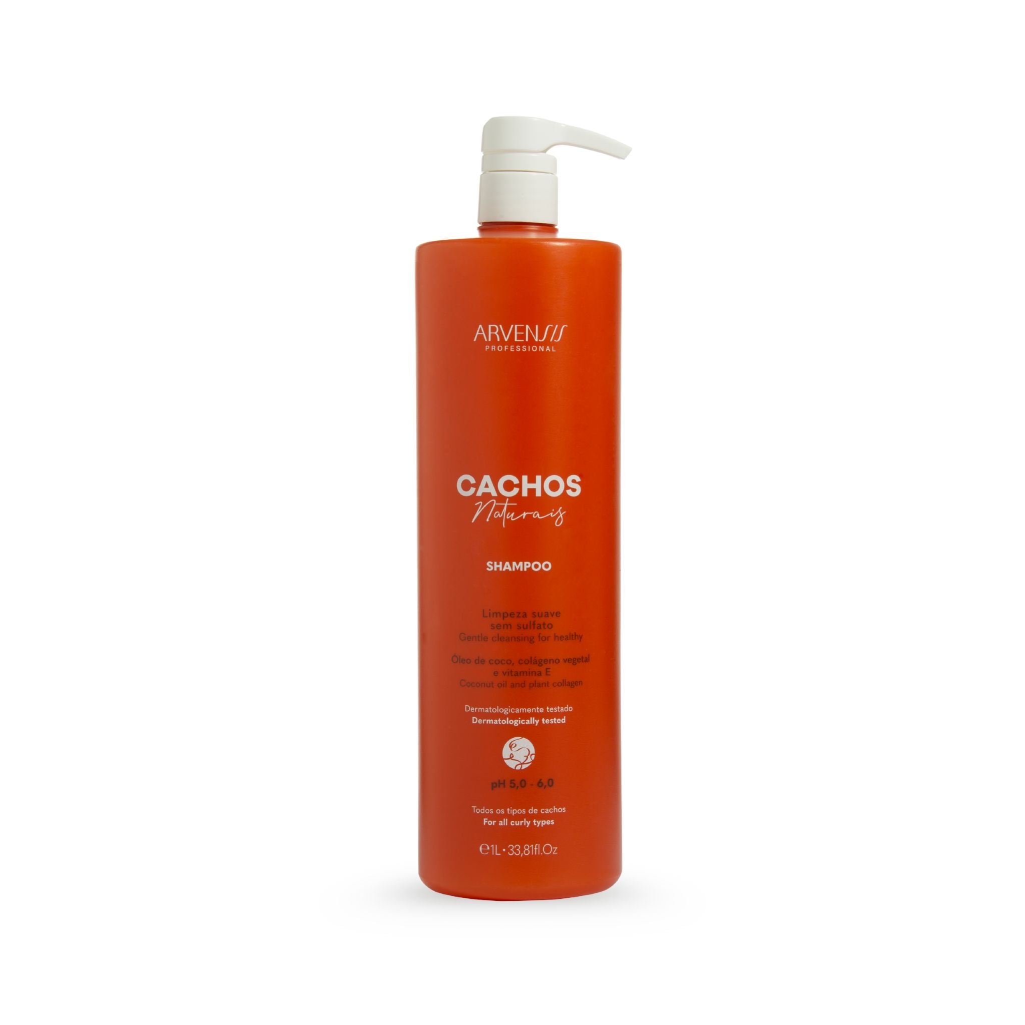 Shampoo Cachos Naturais 1L - Arvensis