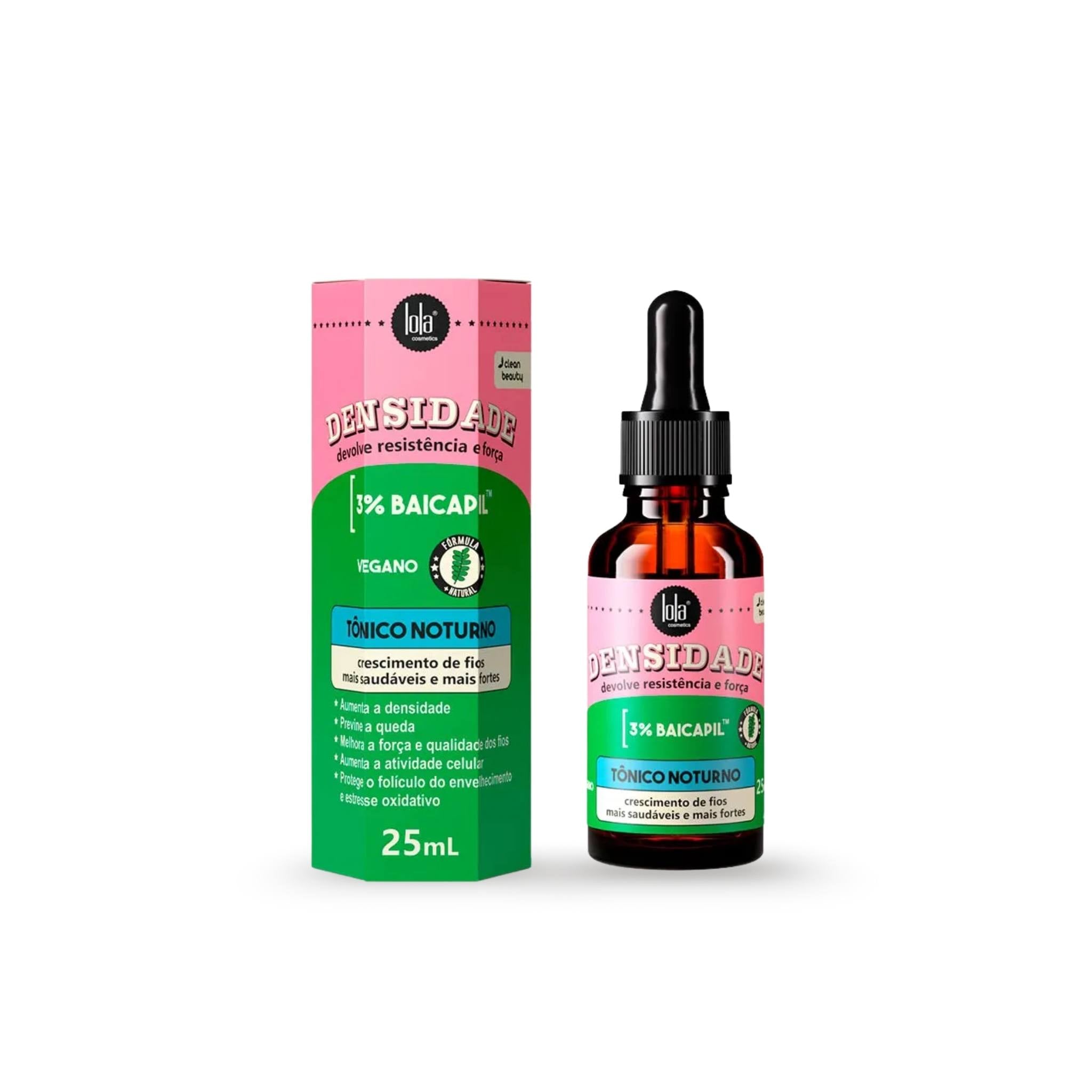 Tônico Noturno Densidade 25mL - Lola Cosmetics