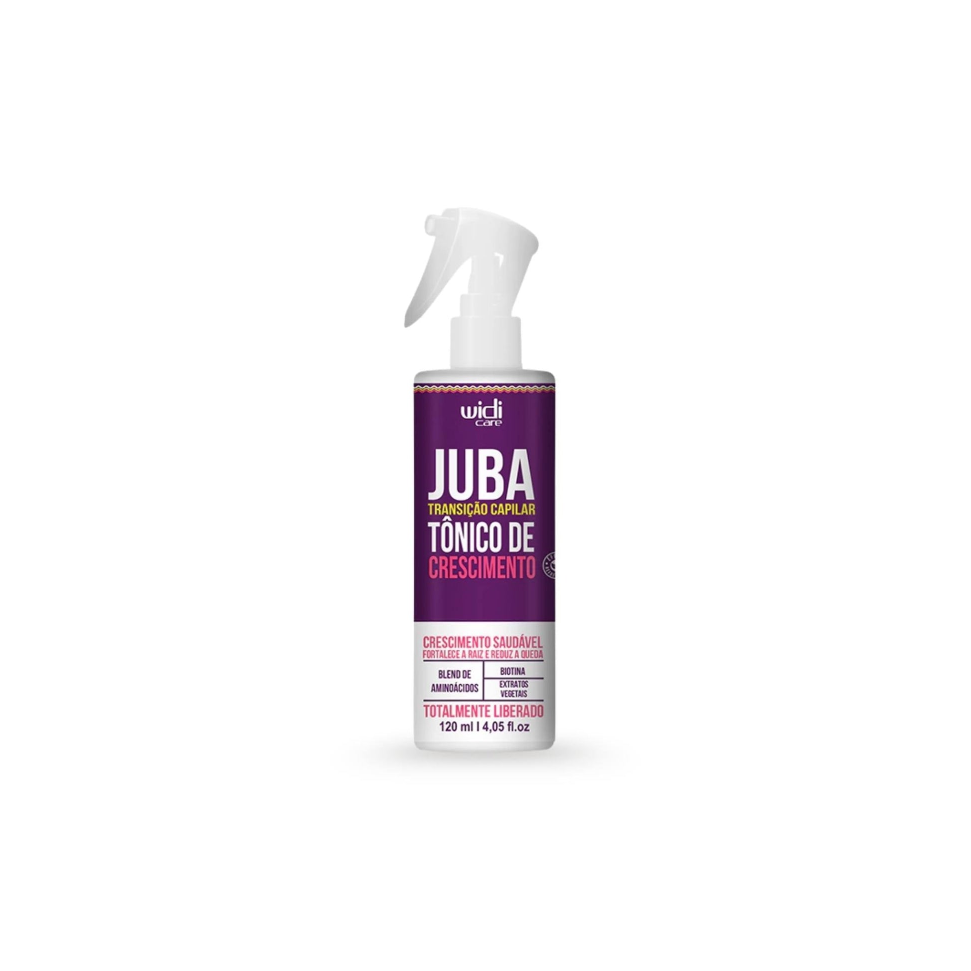 Juba Transição Capilar Tônico de Crescimento 120mL - Widi Care
