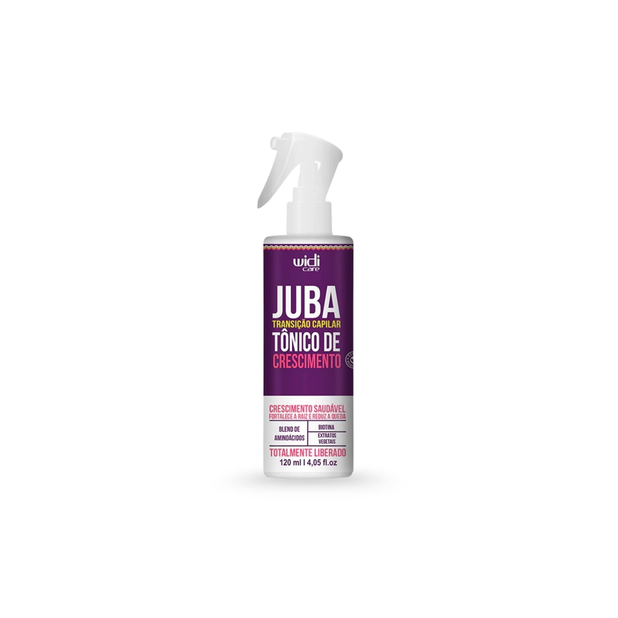 Juba Transição Capilar Tônico de Crescimento 120mL - Widi Care