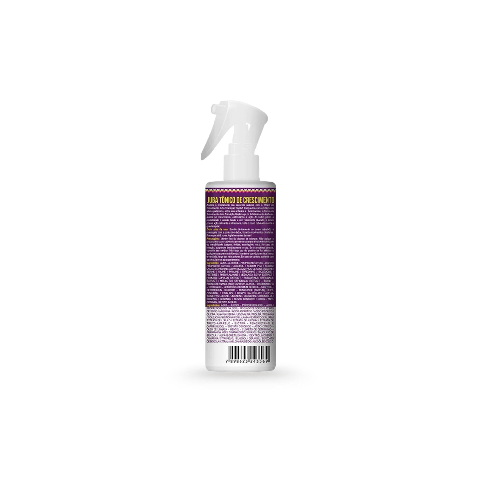 Juba Transição Capilar Tônico de Crescimento 120mL - Widi Care