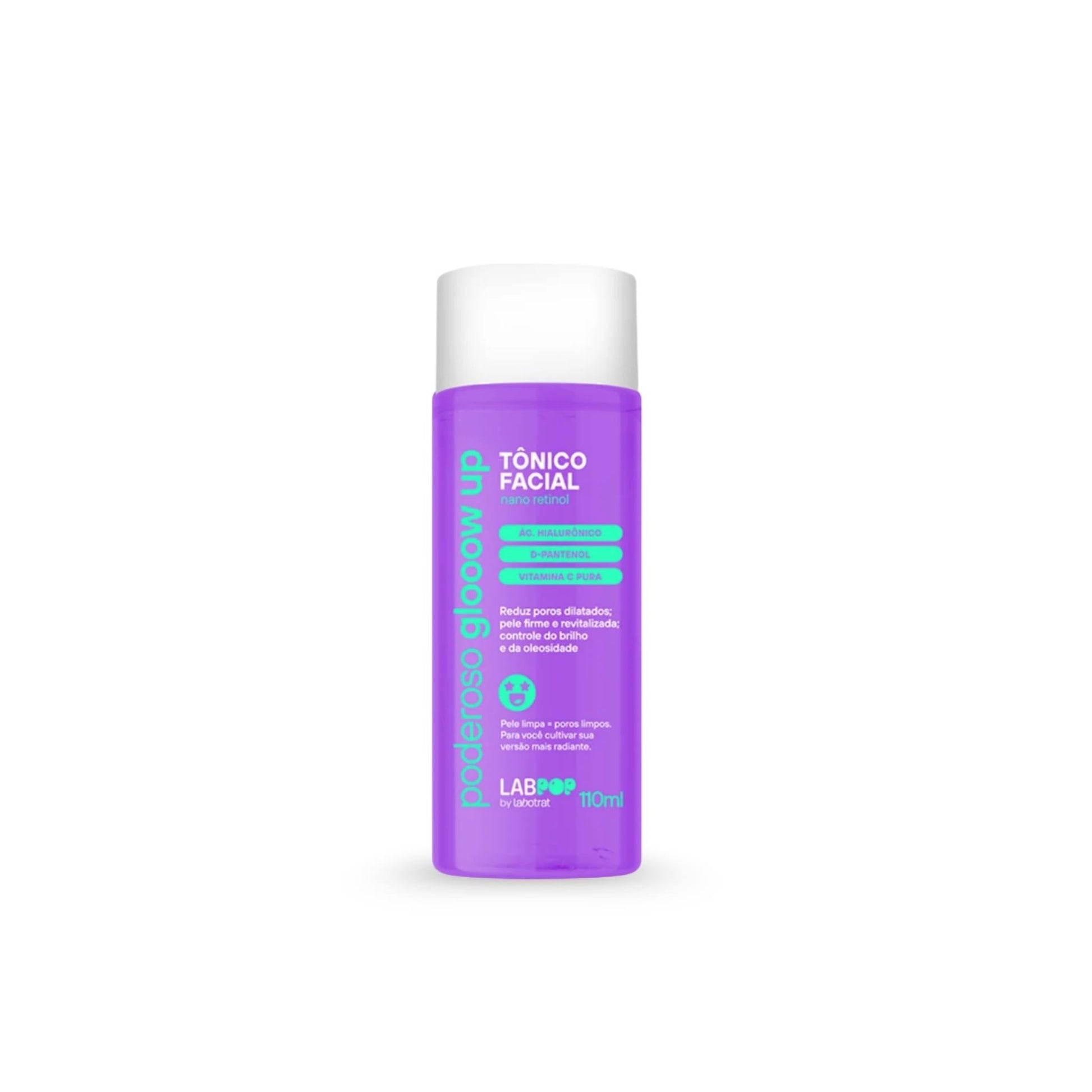 Tônico Facial Poderoso Glow Up LabPop 110mL - Labotrat