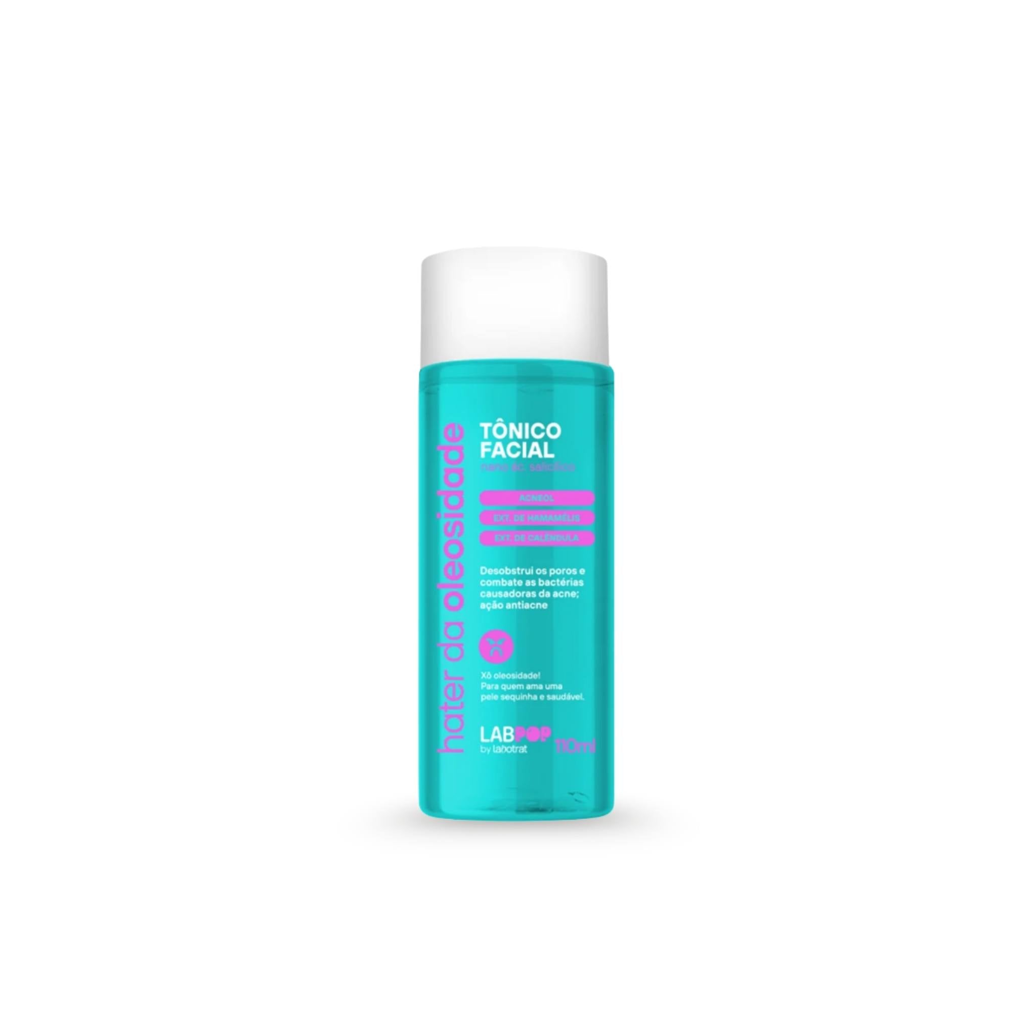 Tônico Facial Hater da Oleosidade LabPop 110mL - Labotrat