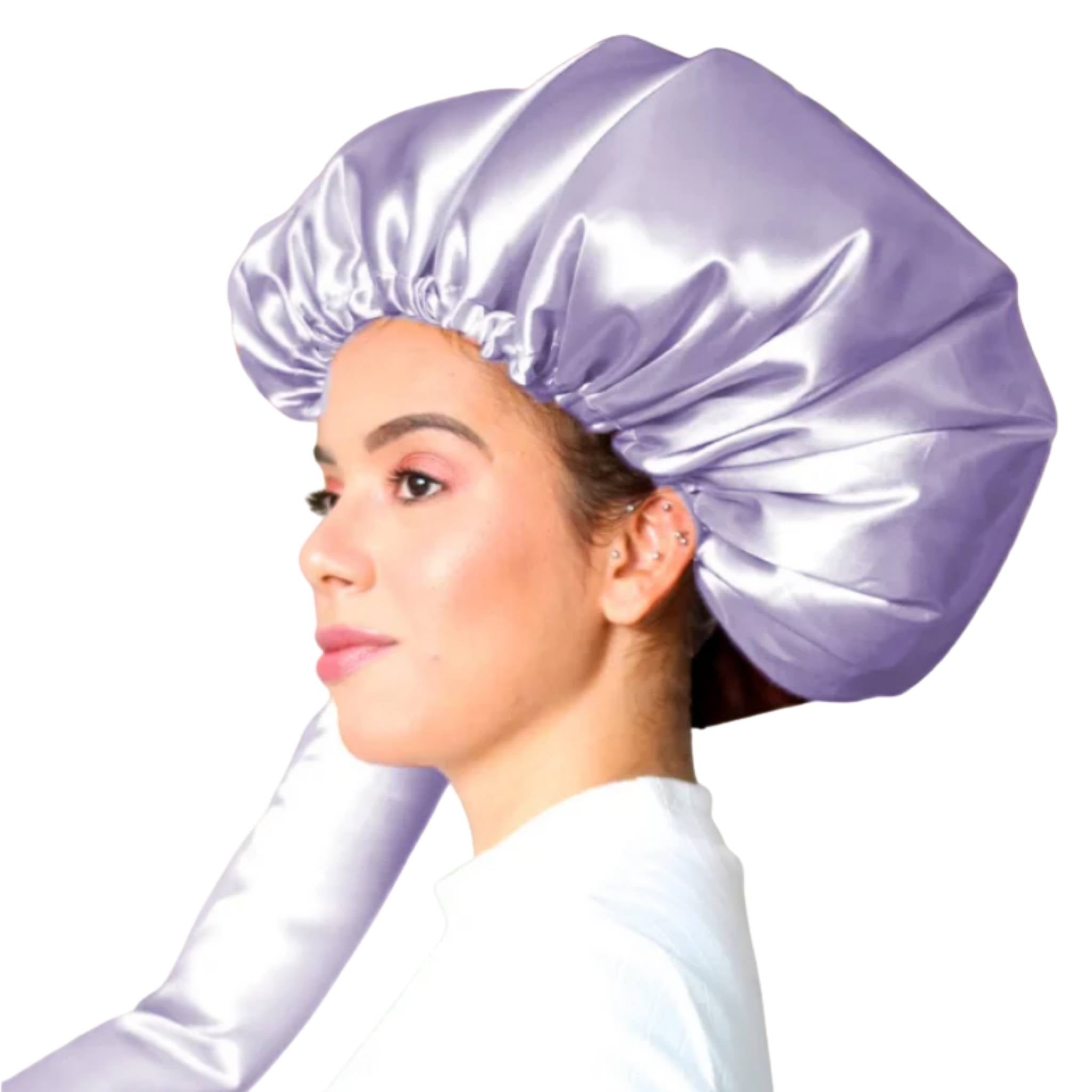 Touca Difusora de Cetim Lilás - Turban