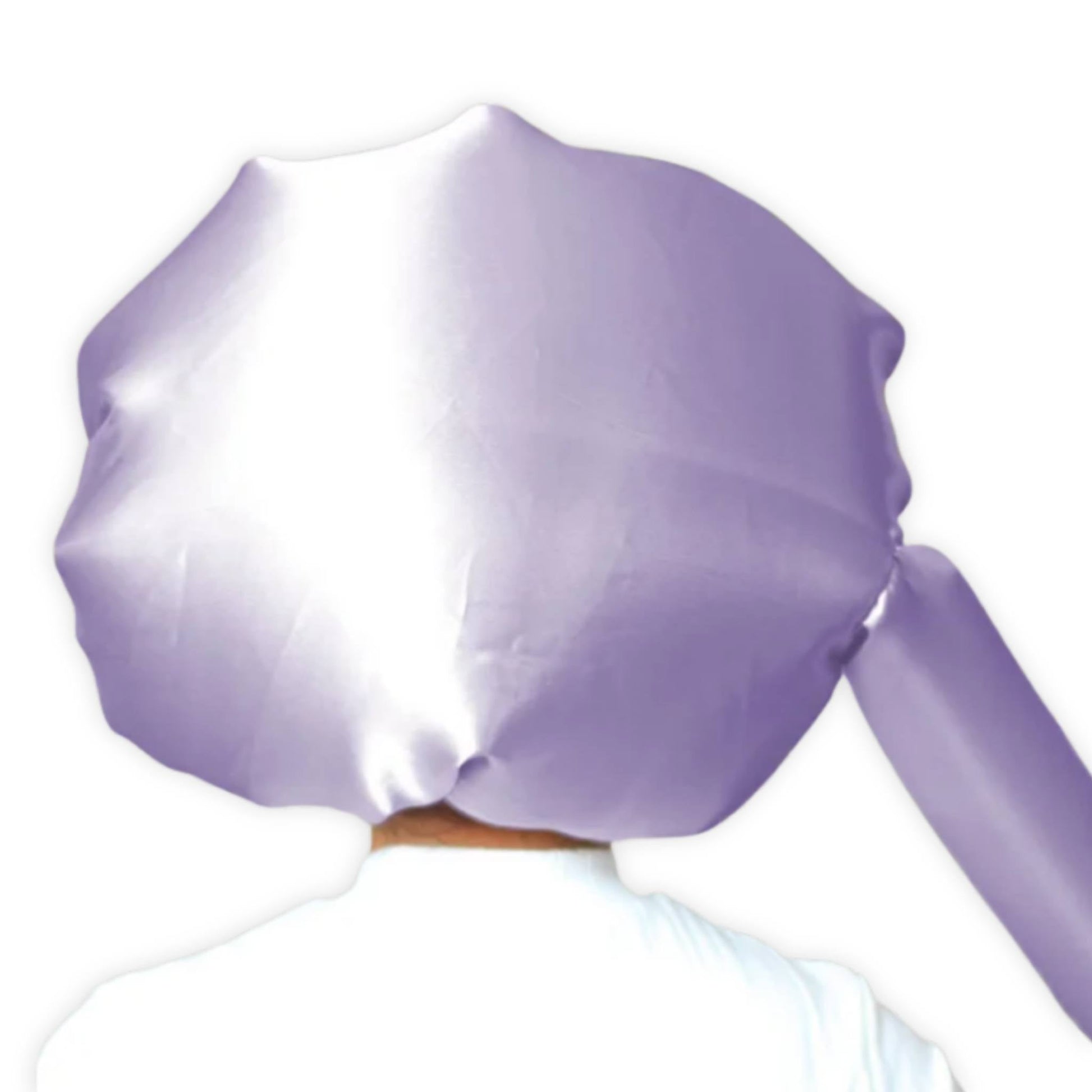 Touca Difusora de Cetim Lilás - Turban