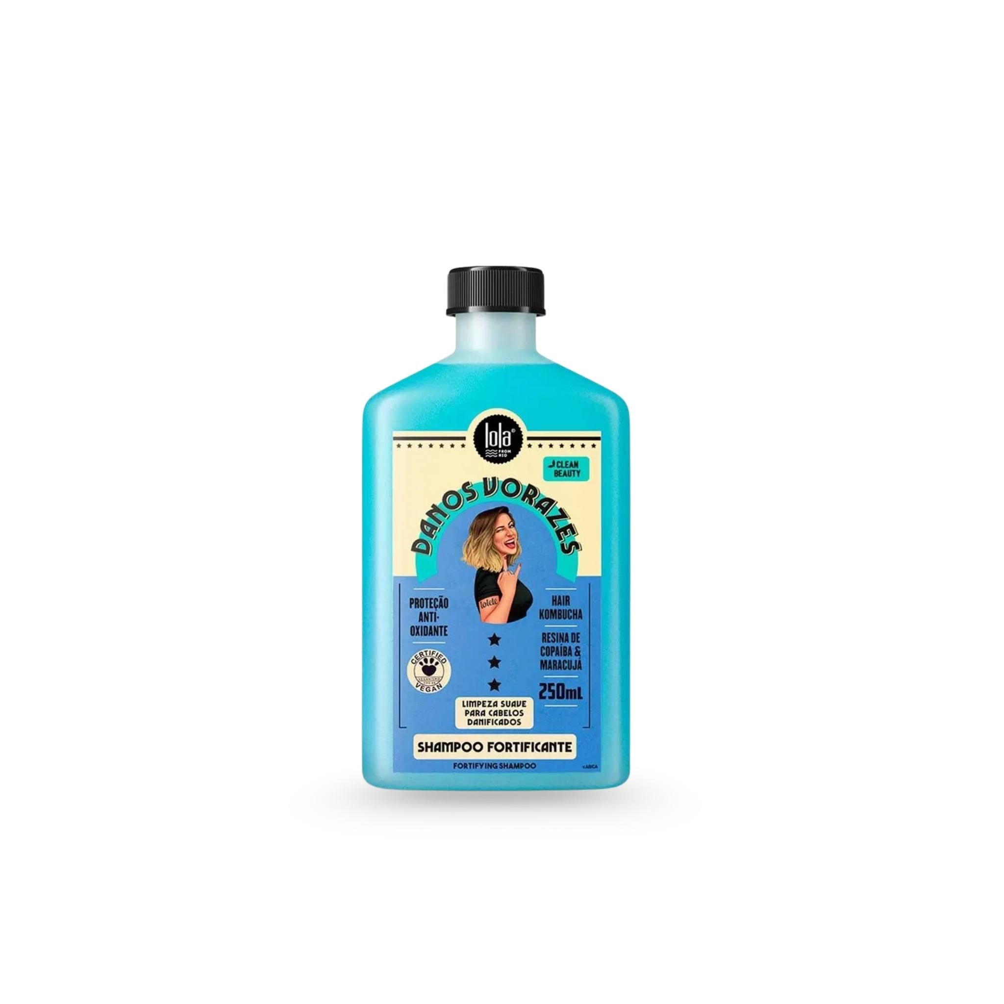 Danos Vorazes Shampoo Fortificante 250mL - Lola Cosmetics