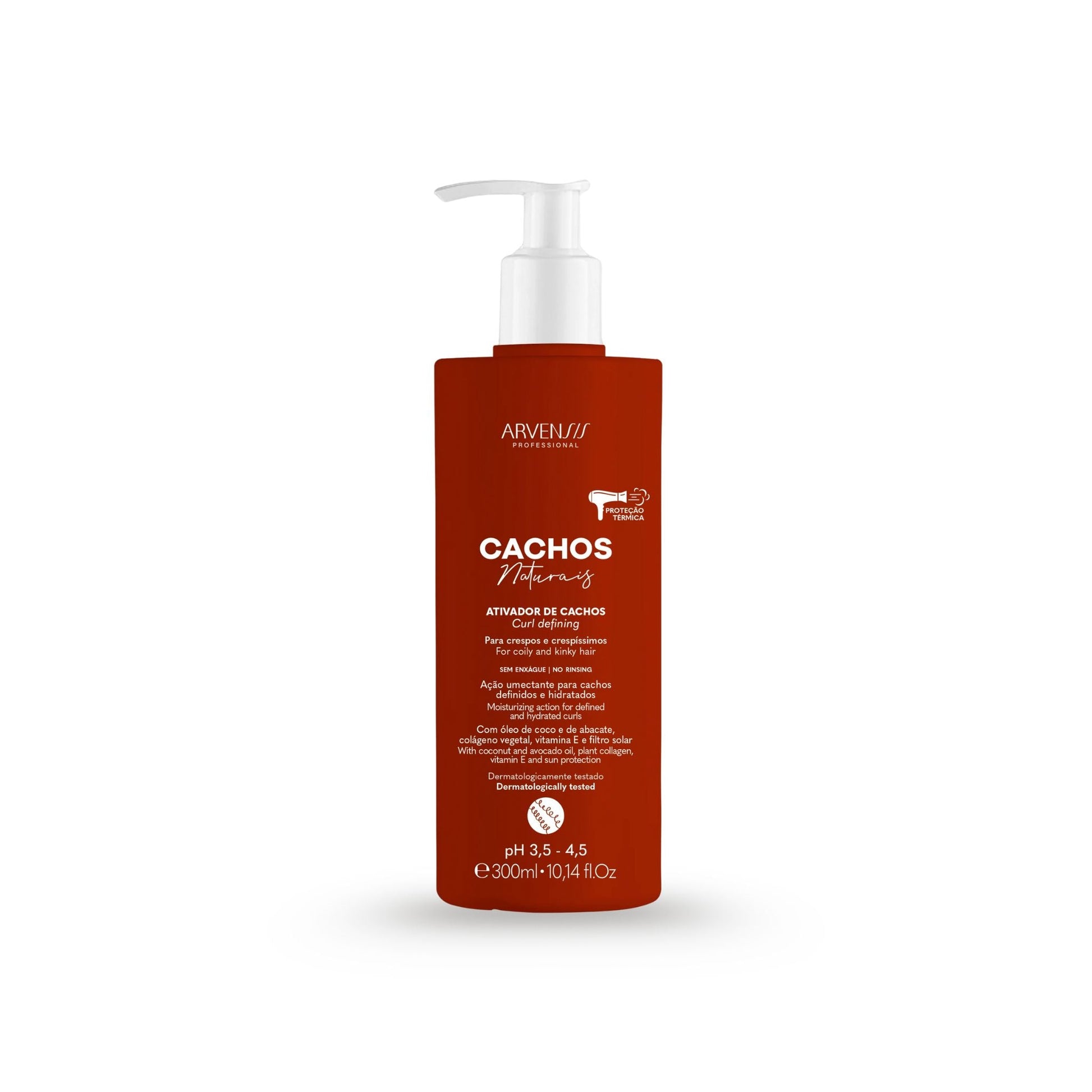 Ativador Cachos Naturais (Crespos/Crespíssimos) 300ml - Arvensis