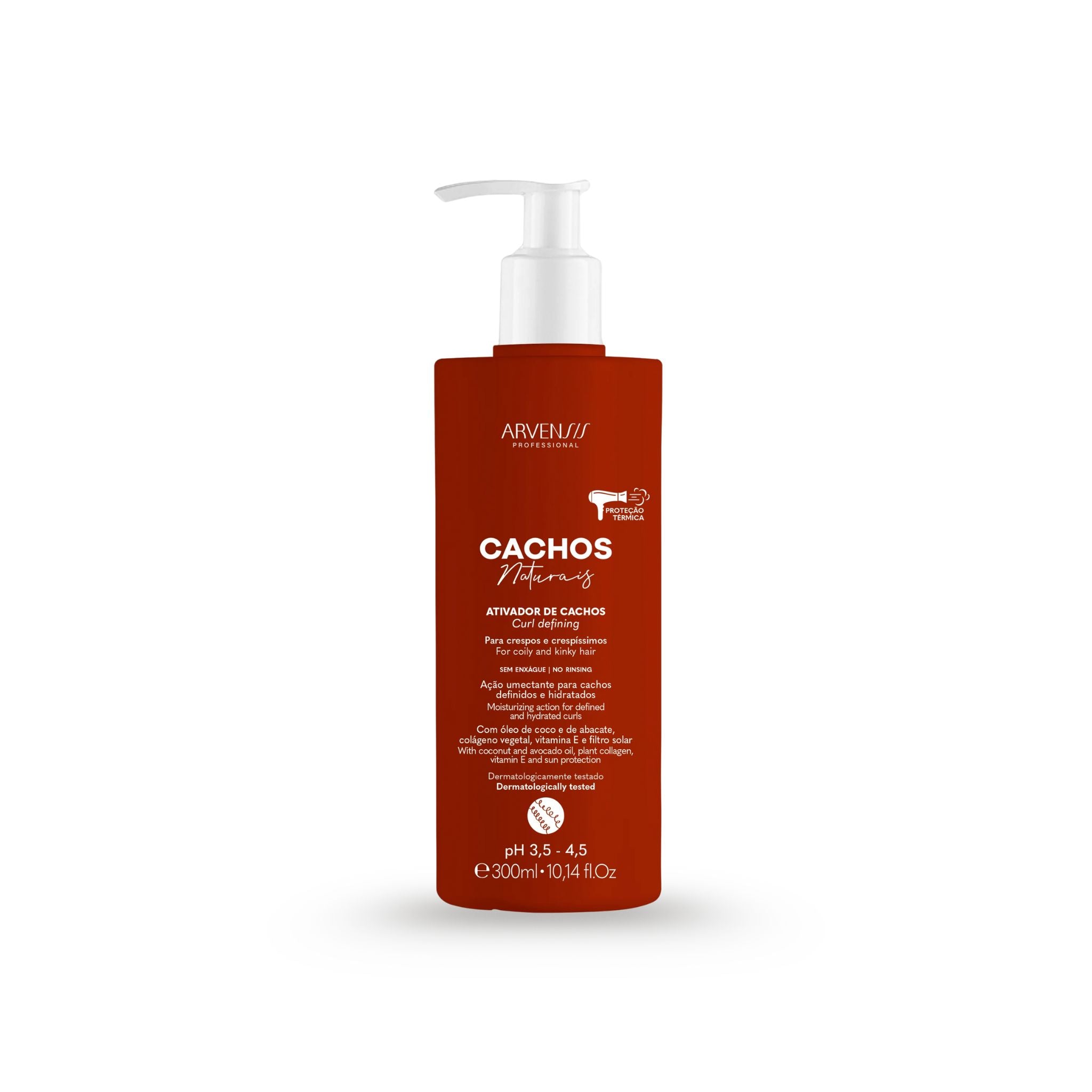Ativador Cachos Naturais (Crespos/Crespíssimos) 300ml - Arvensis