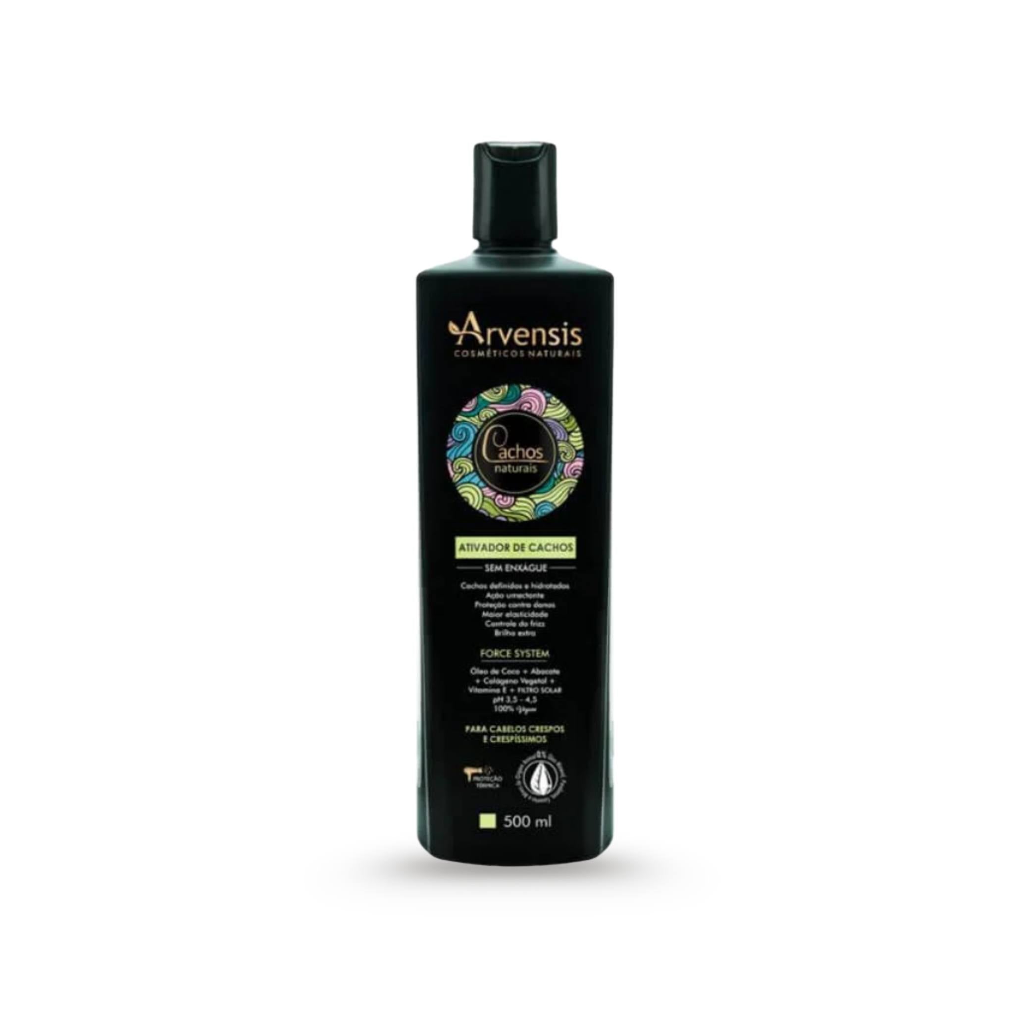 Ativador Cachos Naturais (Crespos/Crespíssimos) 500ml - Arvensis