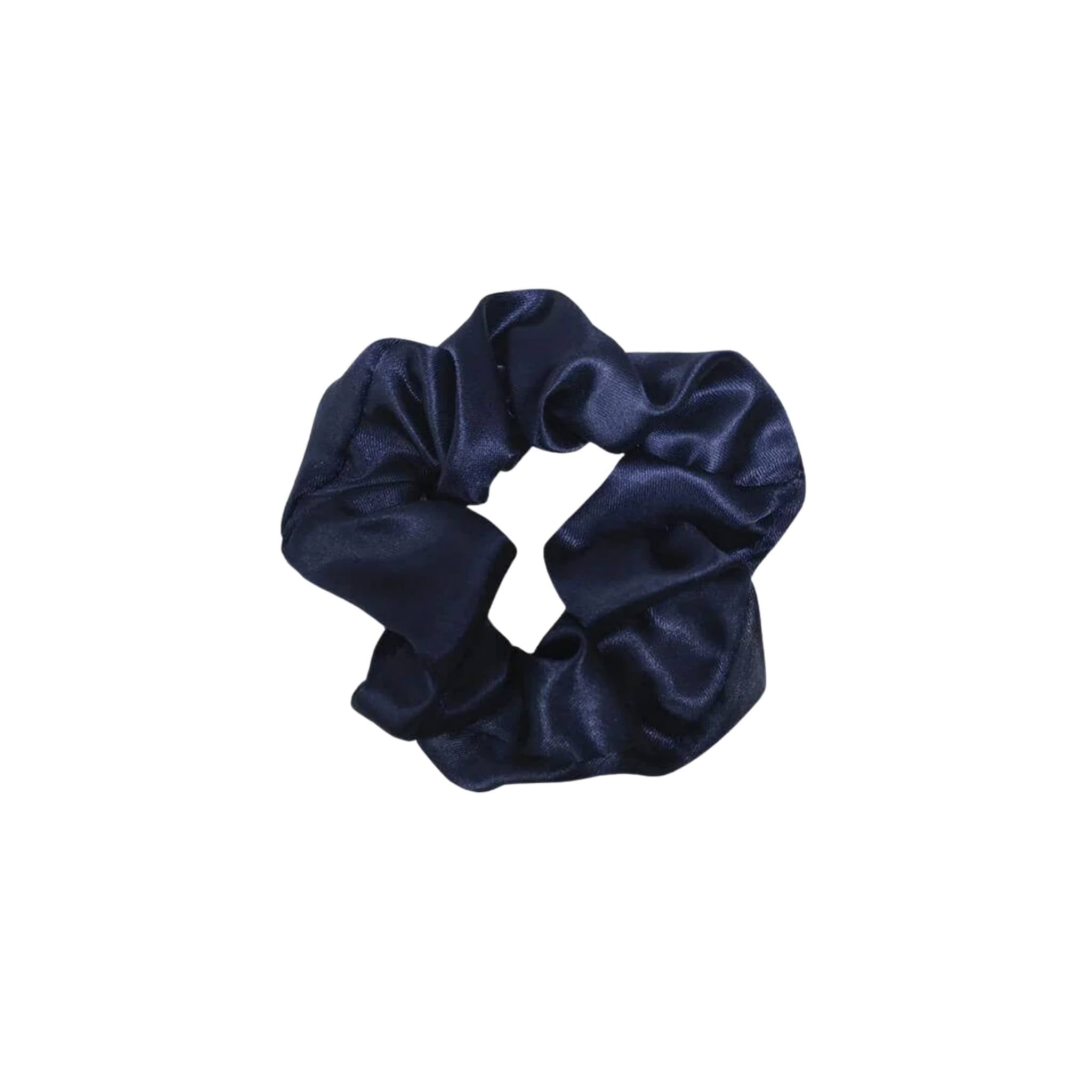 Xuxinha de Cetim Azul Marinho - Turban