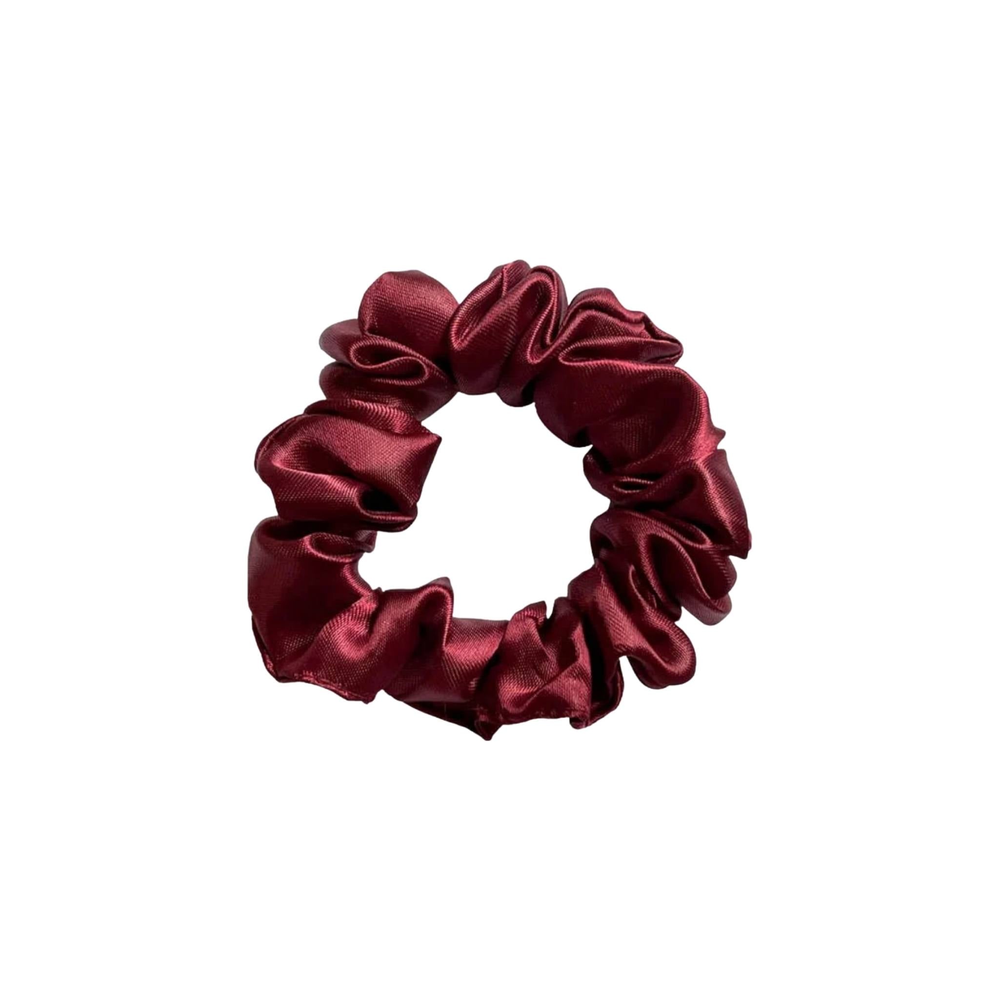 Xuxinha de Cetim Borgonha - Turban