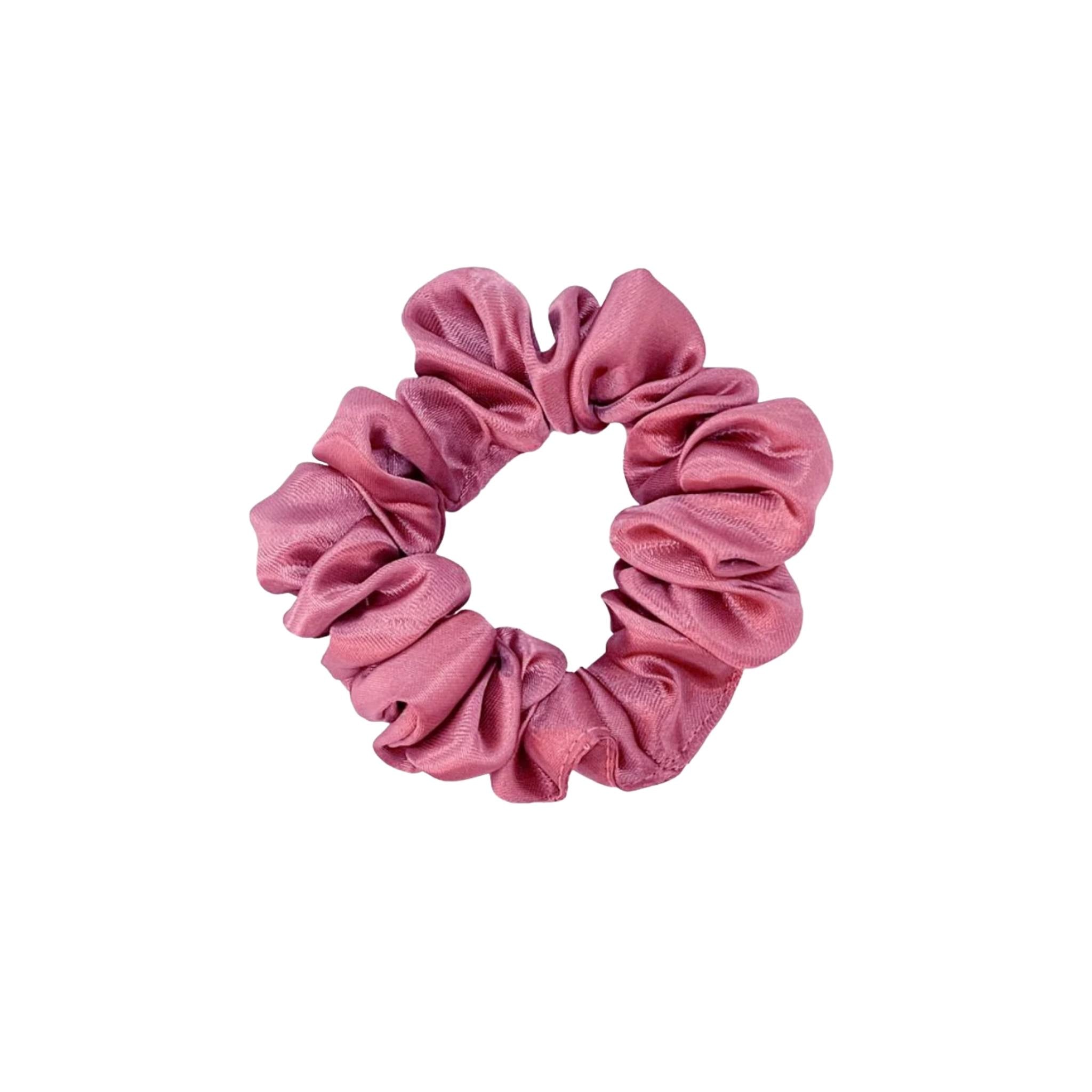 Xuxinha de Cetim Rosa Vintage - Turban
