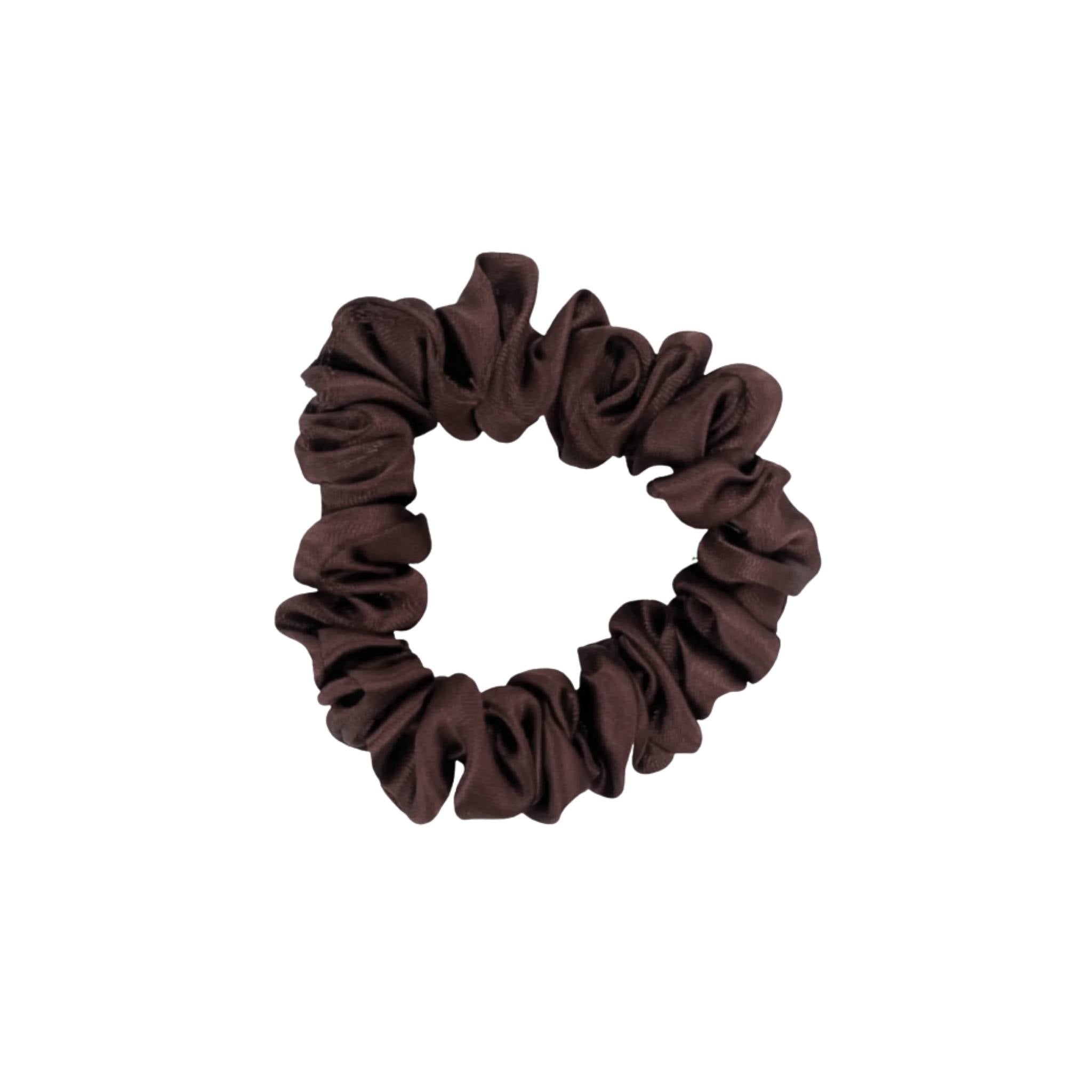 Xuxinha de Cetim Slim Chocolate - Turban