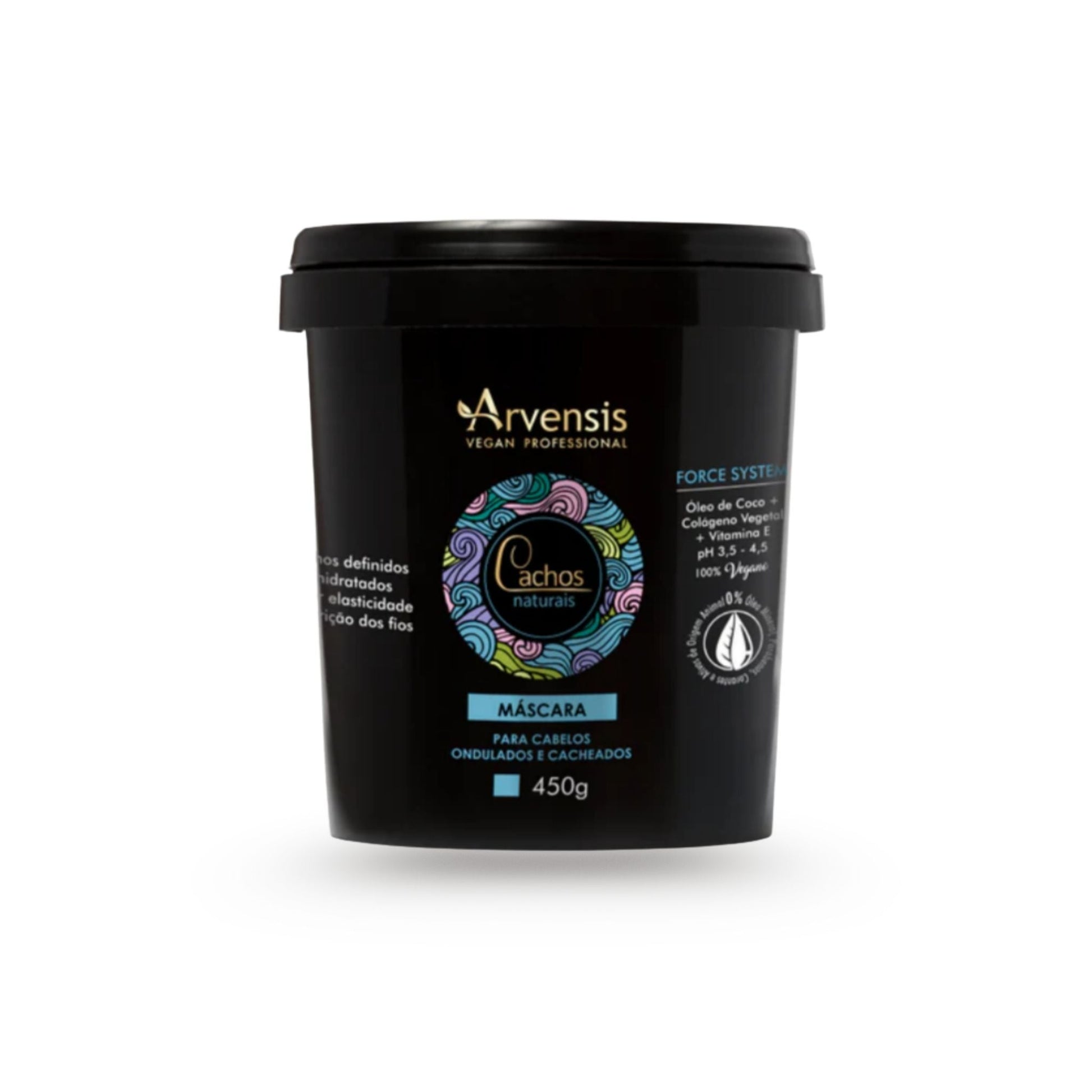 Máscara Cachos Naturais (Cacheados/Ondulados) 450g - Arvensis