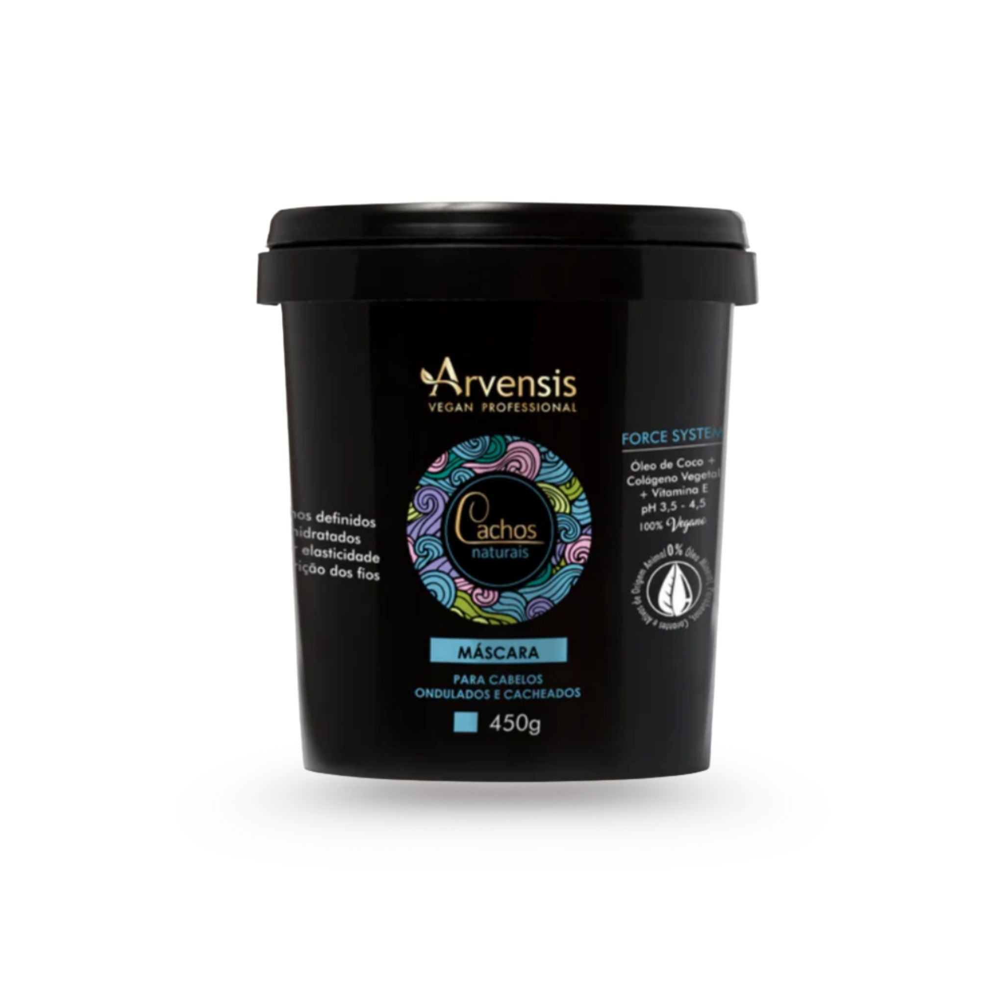Máscara Cachos Naturais (Cacheados/Ondulados) 450g - Arvensis